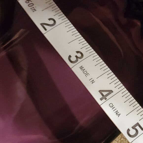 Cayenne CLAY Art La Mesa Purple Chili Pepper Serving / Salsa Dish - Picture 3 of 4